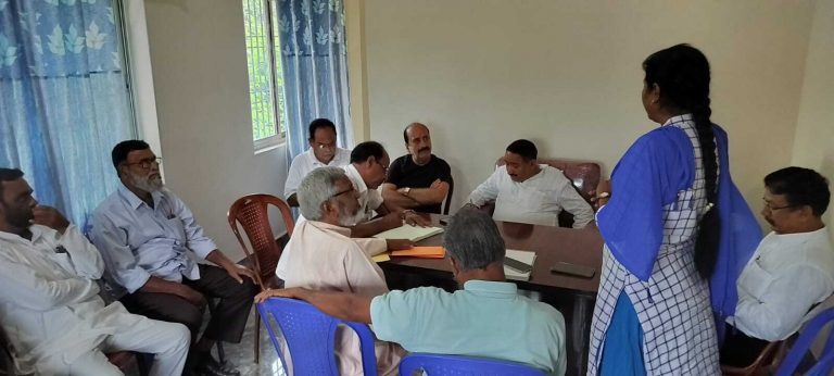 कांग्रेसियों ने विस चुनाव के लिए प्रत्याशियों के नाम पर की चर्चा