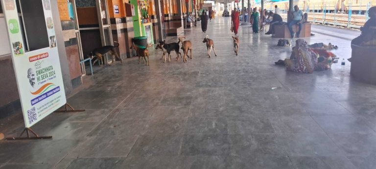 लगातार तीसरे दिन ट्रेन परिचालन बंद रहने से रेल यात्रियों का बुरा हाल
