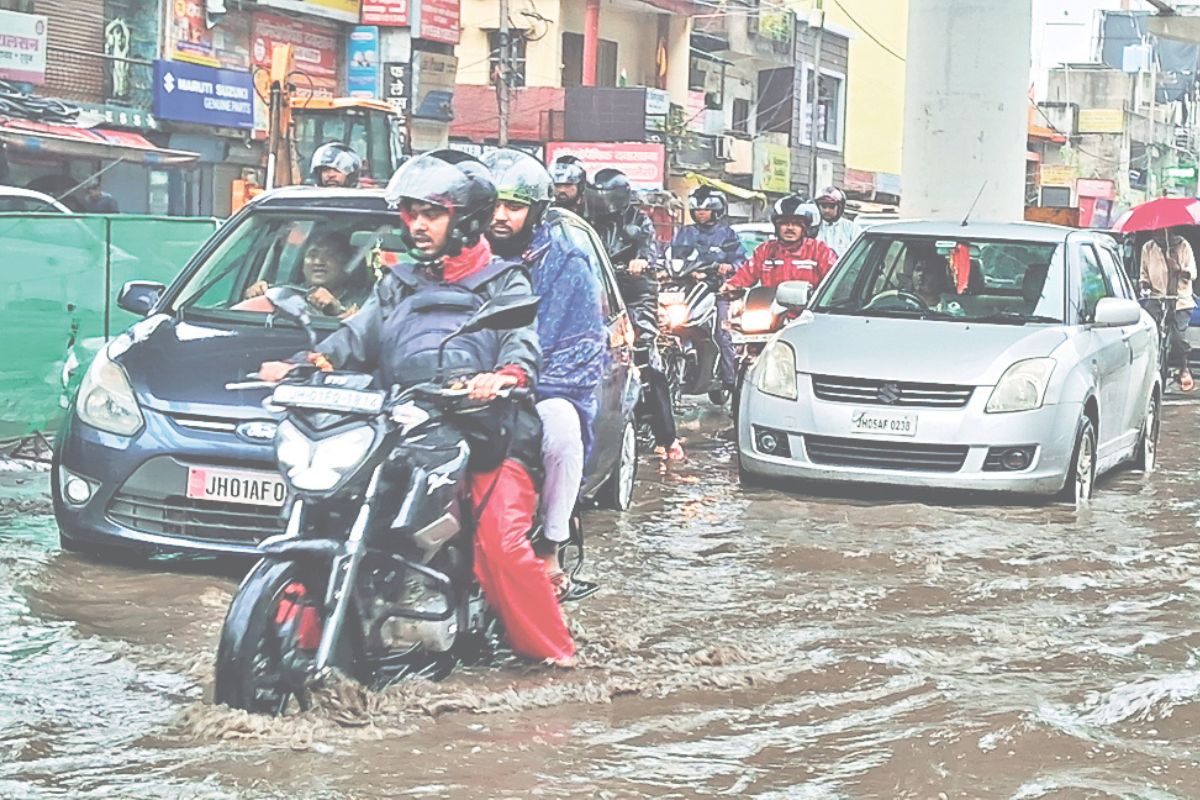 jharkhand heavy rain
