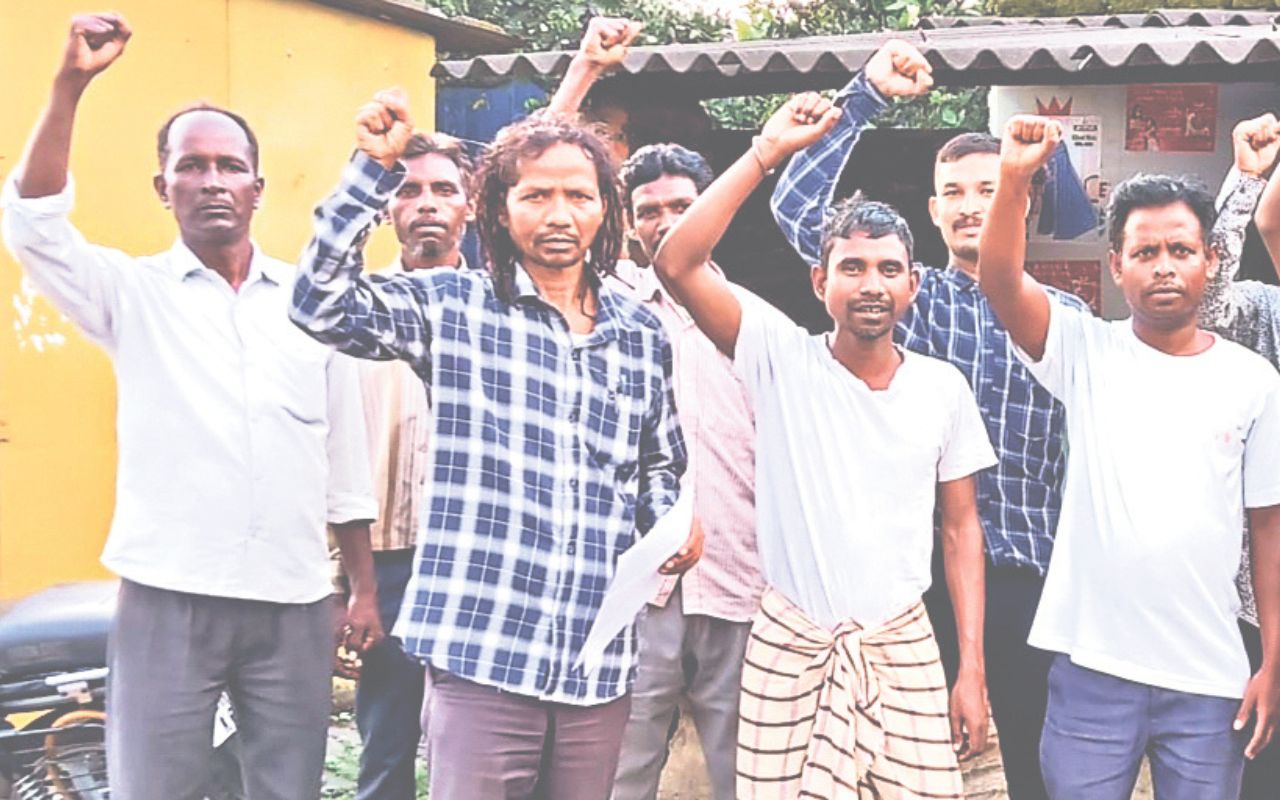 land survey protest in jharkhand dalma