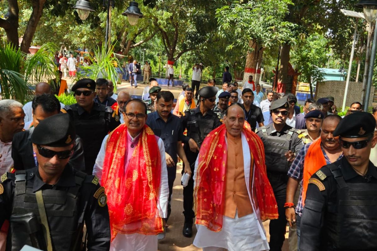 rajnath singh jharkhand visit itkhori chatra