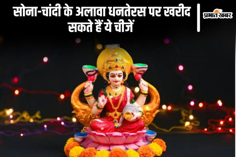Dhanteras 2024: सोना-चांदी के अलावा धनतेरस पर खरीद सकते हैं ये चीजें, माता लक्ष्मी को है बहुत प्रिय  