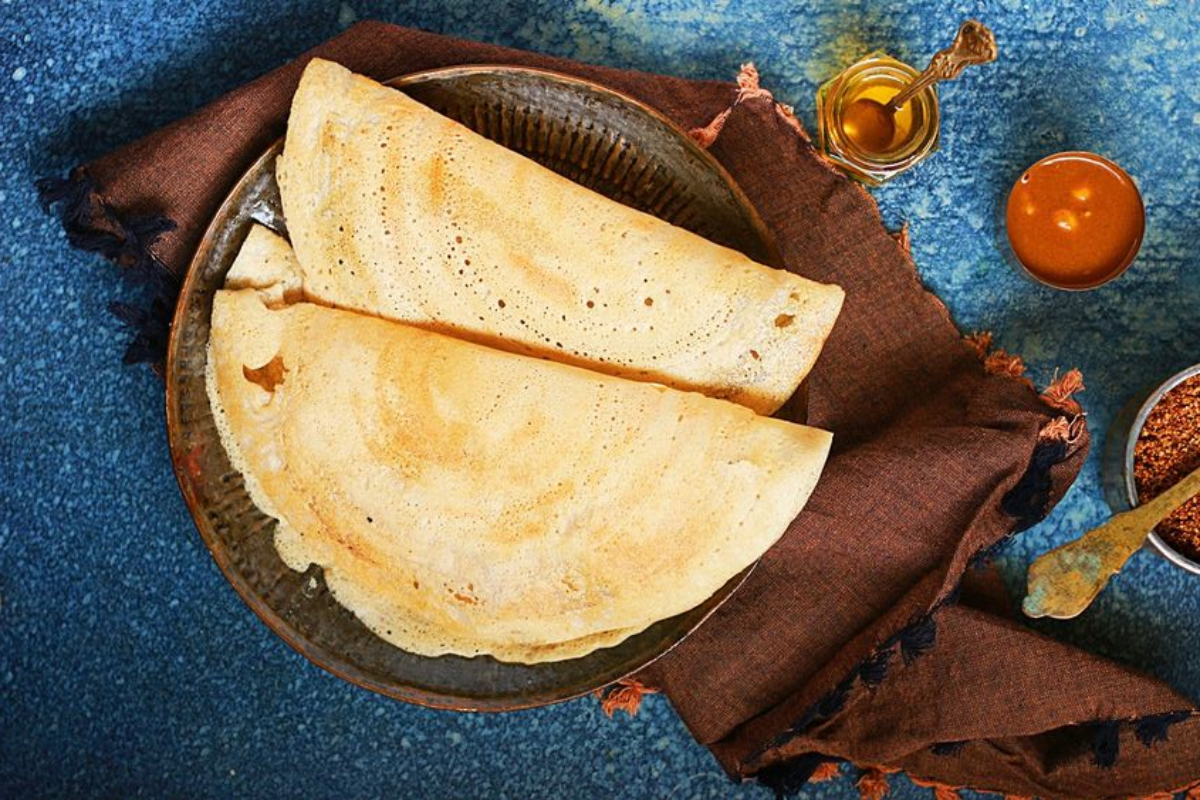 Kuttu ka dosa | Kala Chana Dosa Recipe