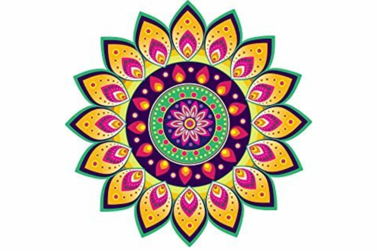 Rangoli Sticker for Diwali: रंगोली बनाने का नहीं है समय तो ले आएं ये रंगोली स्टिकर