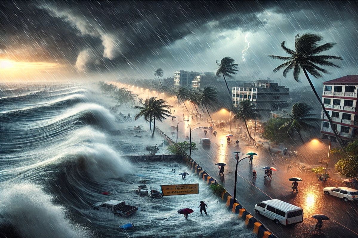 Weather Forecast Cyclone storms