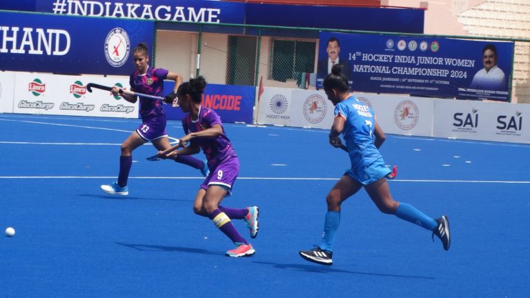 Hockey: झारखंड ने तमिलनाडु को 11 गोल से हराया