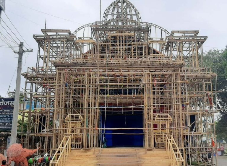 रजनी चौक में महिषासुर के अलावा यमराज के भी होंगे दर्शन
