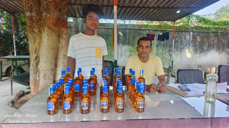 अलग-अलग जगहों पर छापामारी में 95 लीटर शराब जब्त