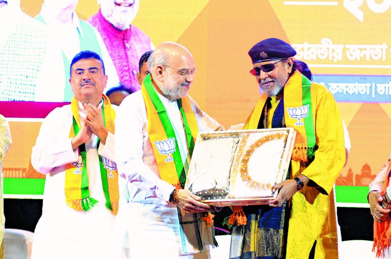 मिथुन चक्रवर्ती ने कहा, कुछ भी करना पड़े, 2026 में हमारी ही सरकार बनेगी