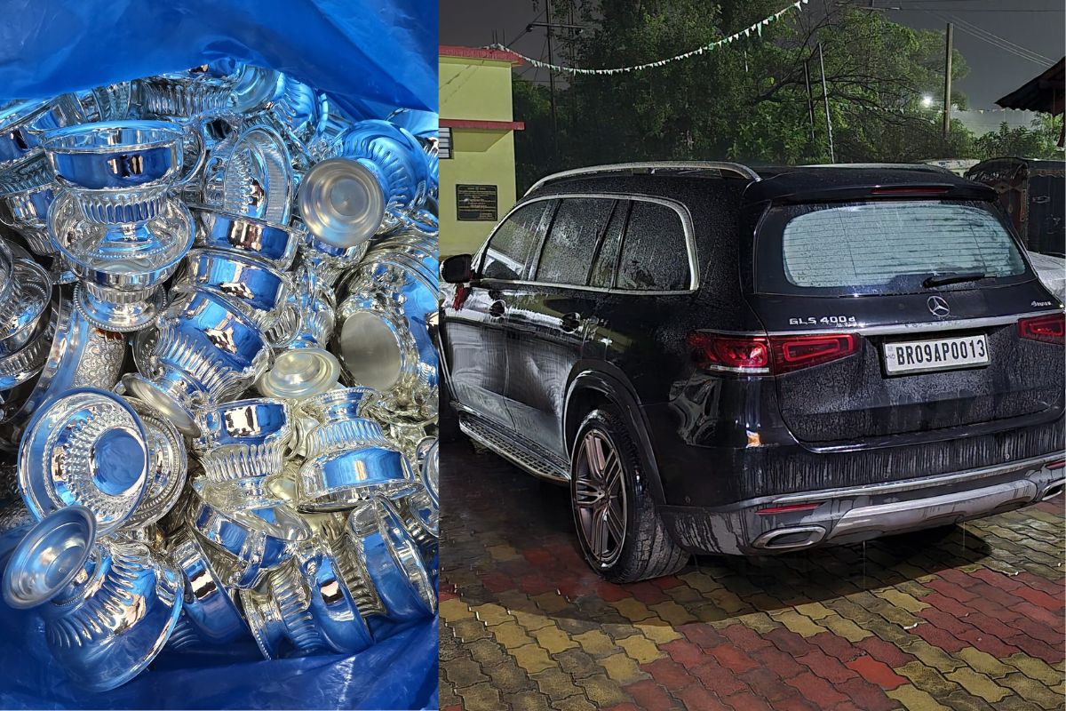 jharkhand news silver seized from car in dhanbad jharkhand chunav 2024