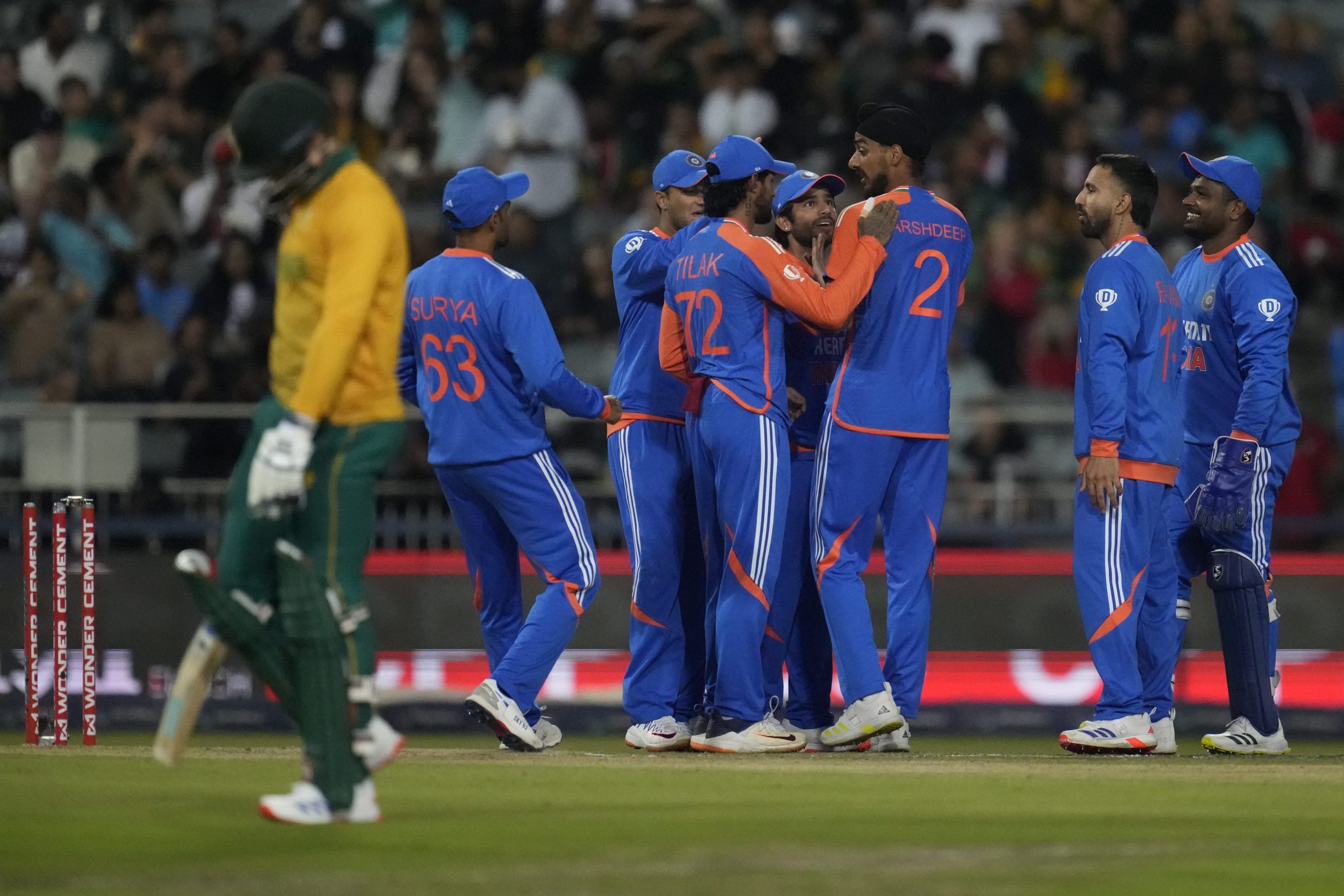 IND vs SA: Arshdeep Singh celebrates wicket