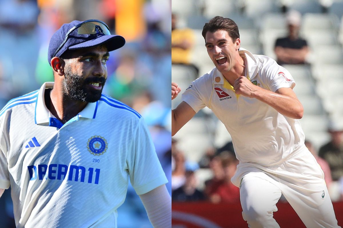 Jasprit Bumrah and Pat Cummins