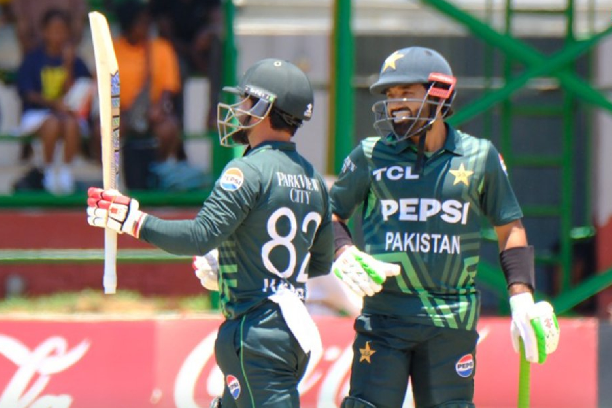 ZIM vs PAK: Kamran Ghulam and Mohammad Rizwan