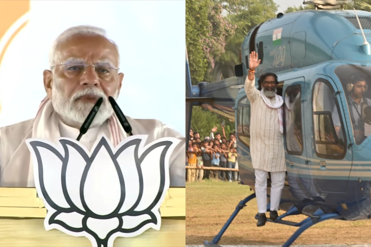 Narendra modi and hemant soren