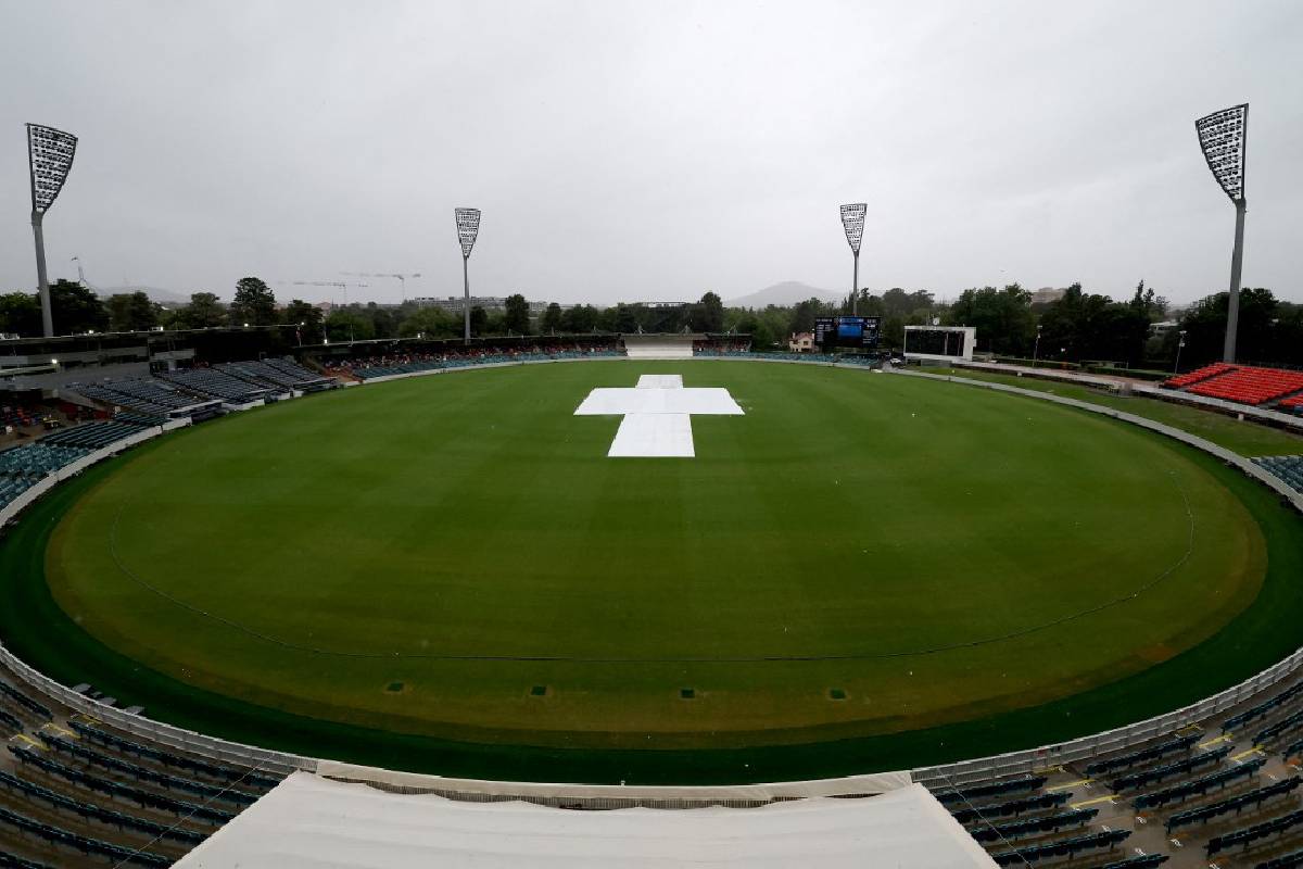 Manuka Oval, Canberra.