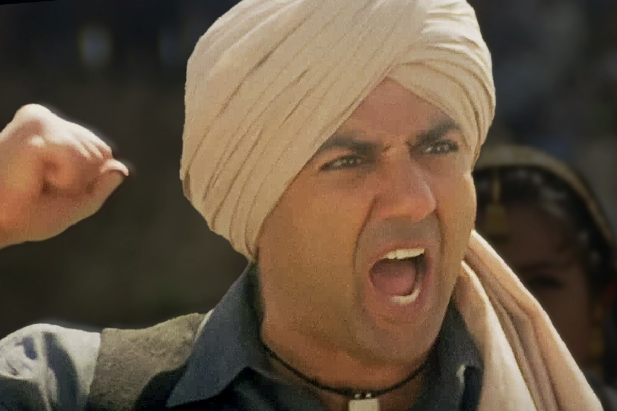 sunny deol on playing angry man role in films