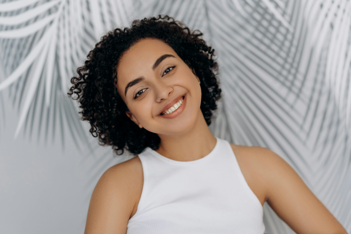 beautiful skin with aparajita flower