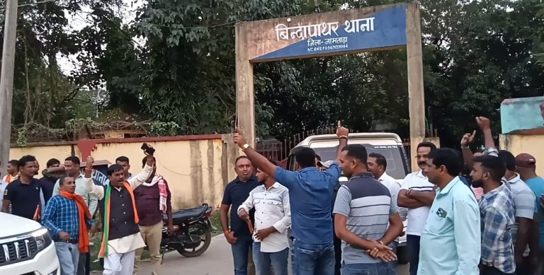बड़दही गांव में भाजपा व झामुमो कार्यकर्ताओं के बीच हुई झड़प