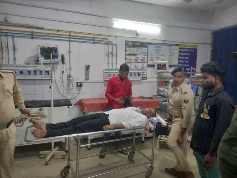 मंडल कारा में बंदी की बिगड़ी तबीयत, अस्पताल में भर्ती