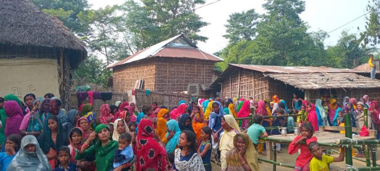 हरियाणा में मजदूर की मौत के बाद घर में मातम