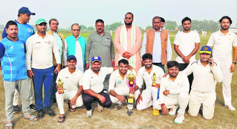 hajipur news. पटना ने वैशाली को 34 रनों से किया पराजित