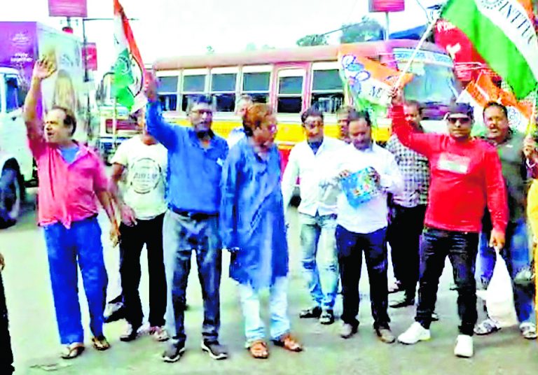 उपचुनाव में जीत से तृणमूलकर्मी भी उल्लसित