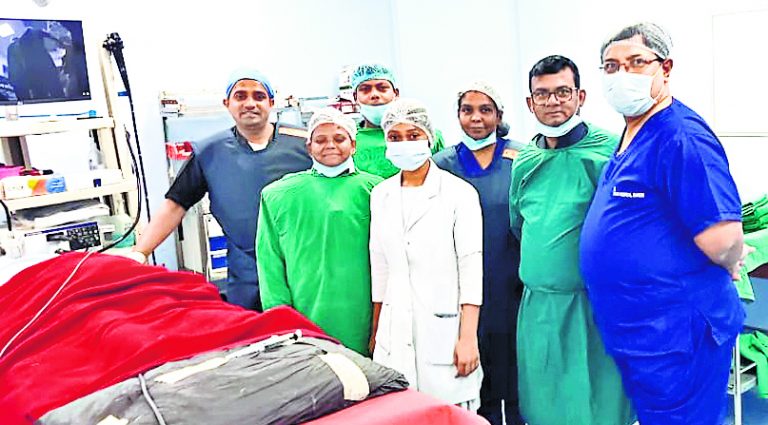 Ranchi news : सदर अस्पताल में नयी तकनीक से पित्त की थैली से निकाला गया स्टोन