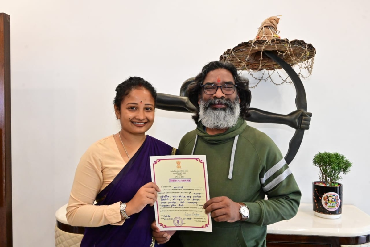 hemant soren and kalpana soren