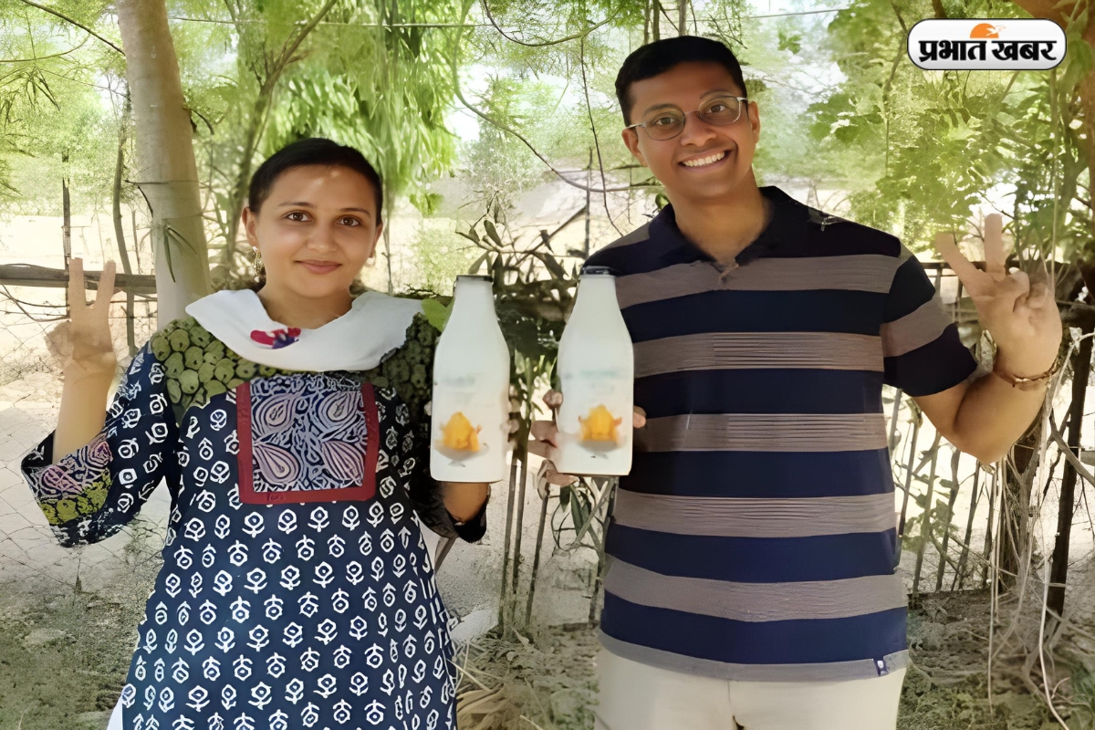 श्रीकांत मालदे और उनकी पत्नी चार्मी