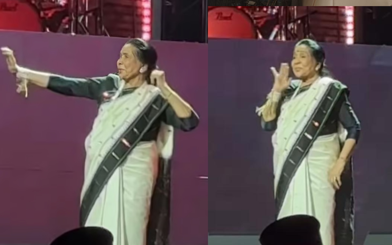 Asha Bhosle sings Tauba Tauba song