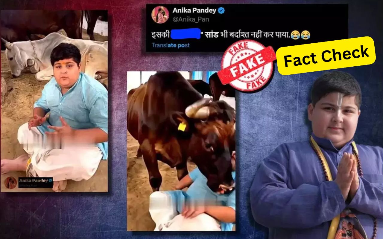 FACT CHECK Abhinav Arora Attacked by Cow