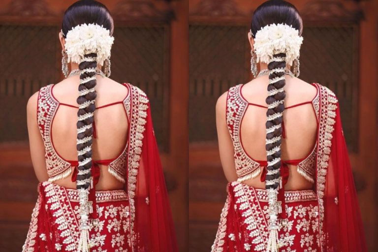 Gajra Hairstyle For Bride: दुल्हन के लिए एक अद्वितीय और शाही लुक