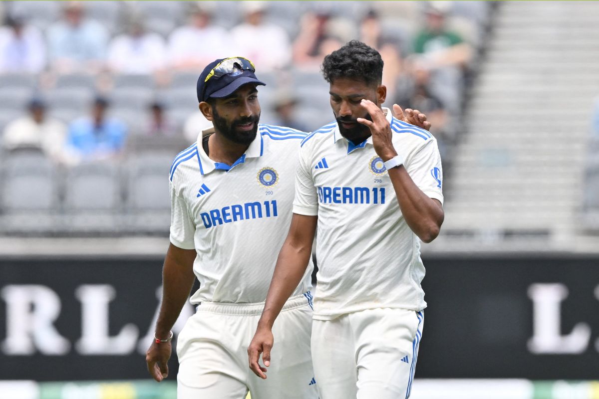 Jasprit Bumrah and Mohammed Siraj
