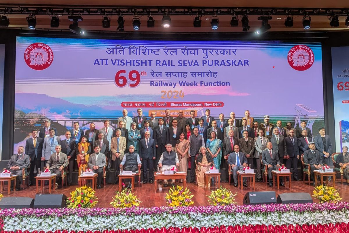 Indian Railways News: अति विशिष्ट रेल सेवा पुरस्कार-2024 से सम्मानित पदाधिकारी