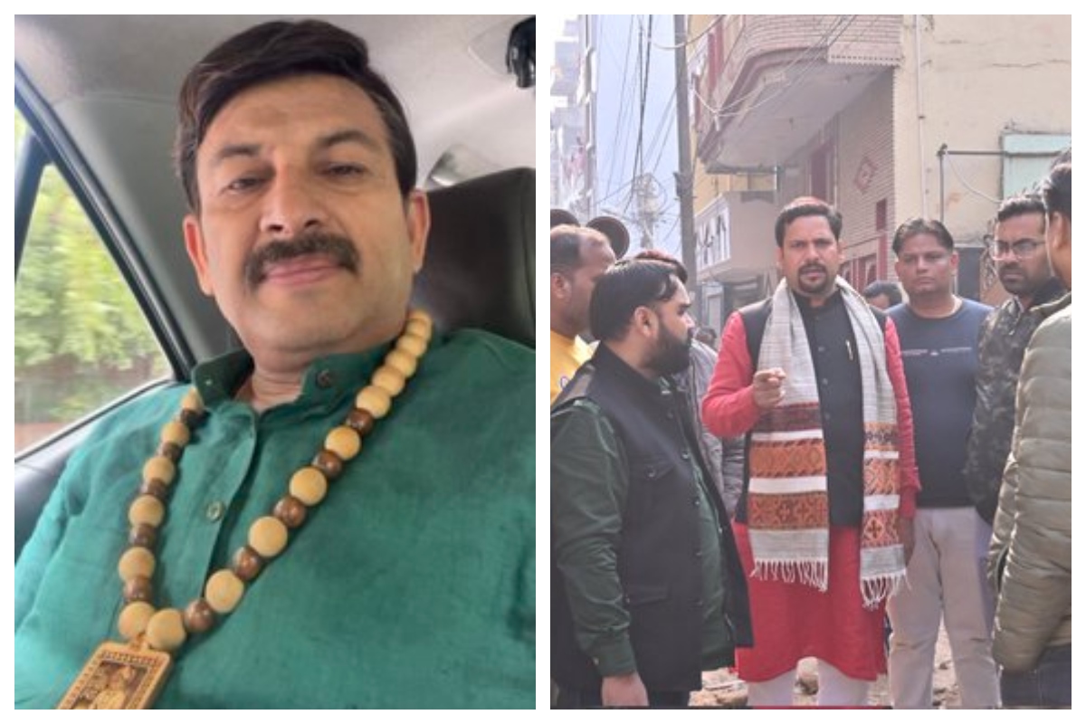 Manoj Tiwari And Sanjeev Jha