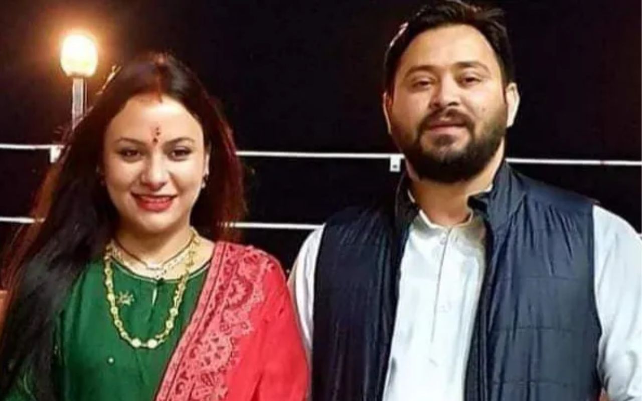 Rajshree And Tejashwi Yadav