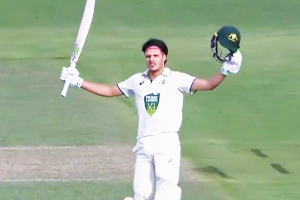 IND vs PM XI: Sam Konstas