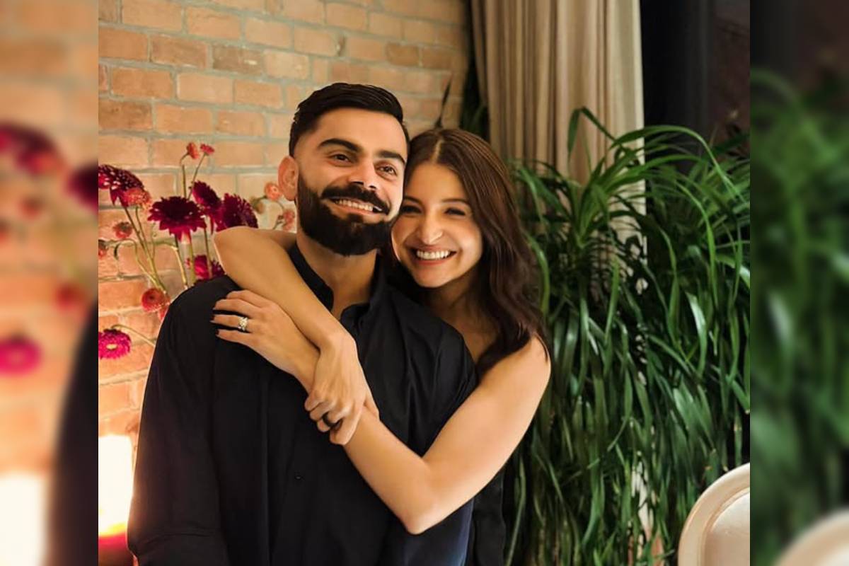 Virat and Anushka spotted at mumbai airport
