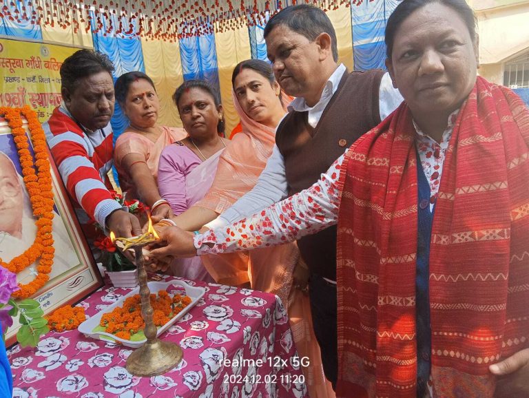 कस्तूरबा गांधी आवासीय विद्यालय में हर्षोल्लास के साथ मना स्थापना दिवस