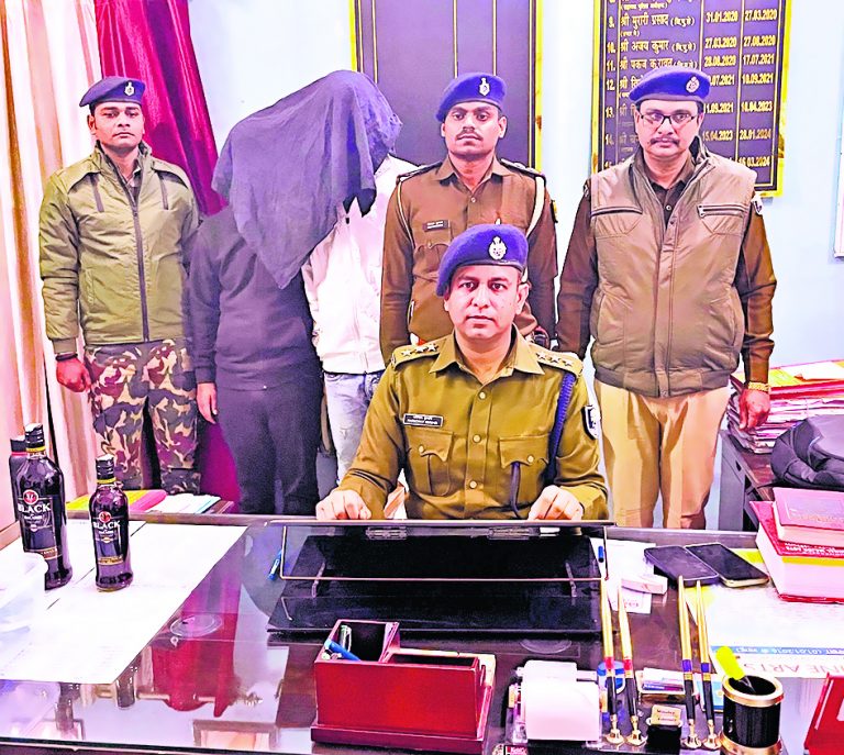 जगदेव नगर से अपराध की योजना बना रहे दो बदमाश हथियार के साथ गिरफ्तार