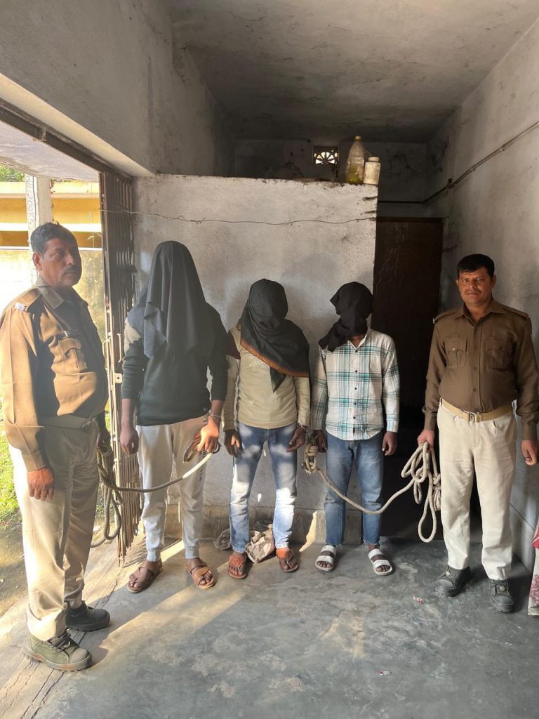 कपाली : सिदगोड़ा के संदीप हत्याकांड में तीन गिरफ्तार, हथियार बरामद