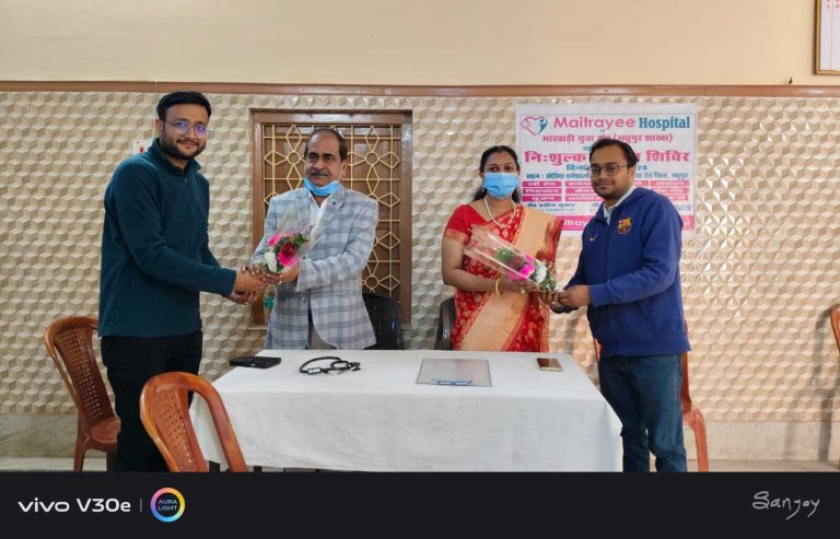 शिविर में 75 मरीजों के स्वास्थ्य की गयी जांच