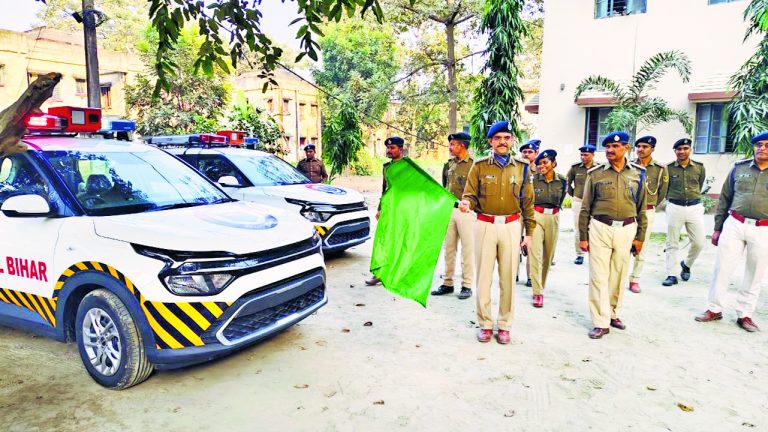 hajipur news. एनएच पर ओवर स्पीड गाड़ियों पर नजर रखेगी पुलिस