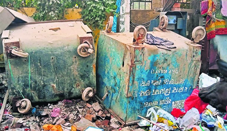 Chapra News : डस्टबिन का नहीं हो रहा है प्रयोग शहर में जगह-जगह गंदगी के ढेर