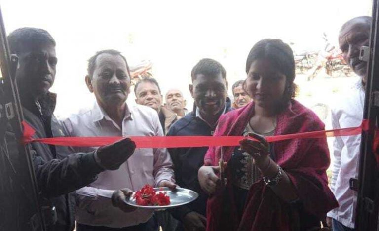 गोविंदपुर में अधिप्राप्ति केंद्र का हुआ   उदघाटन