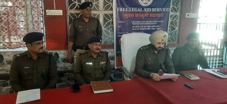 पेट्रोल पंप से रुपया छिनतई करने वाला मुख्य आरोपी हथियार के साथ गिरफ्तार
