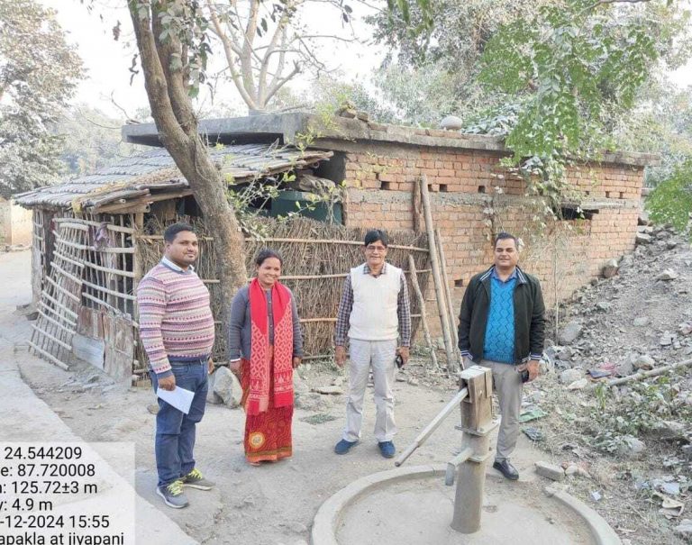 पंचायतों में खराब चापाकल व जलमीनार का सर्वे शुरू