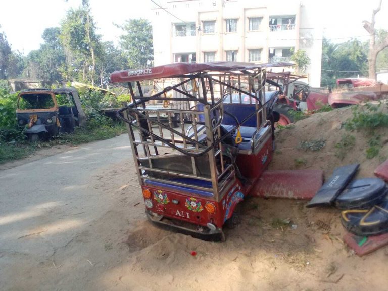 कामदेवपुर गांव से हुई चोरी टोटो छोटी जानकीपुर गांव बरामद