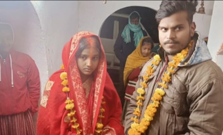 ग्रामीणों ने प्रेमी युगल की करायी शादी