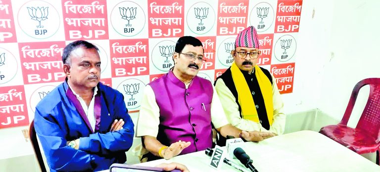 बंगाल को पूर्वोत्तर से काटने की चल रही साजिश : राहुल सिन्हा